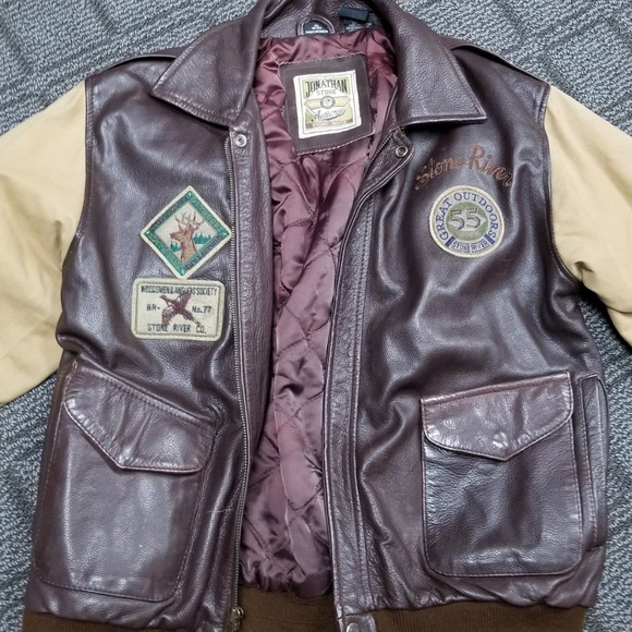 Jonathan Stone River Classics Flight/ Bomber Leath - Picture 4 of 4